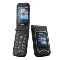 NEW UNIWA X29 Flip Mobile Phone GPRS Big Push-Button  Clamshell Cellphone Phone Senior Dual Sim Support MP3 MP4 2.1BT FM