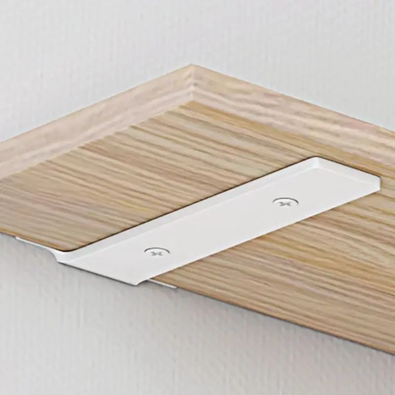Invisible Suporte Prateleira de Parede Uma Palavra Partição Suporte Frame Triângulo Fixo em Ângulo Direito Load-bearing Rack