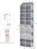 Over the Door Organizer, 6 Tiers Behind Door Storage with Clear Deep Pockets Door Hanging Organizer for Closet, Bedroom, Nursery 4