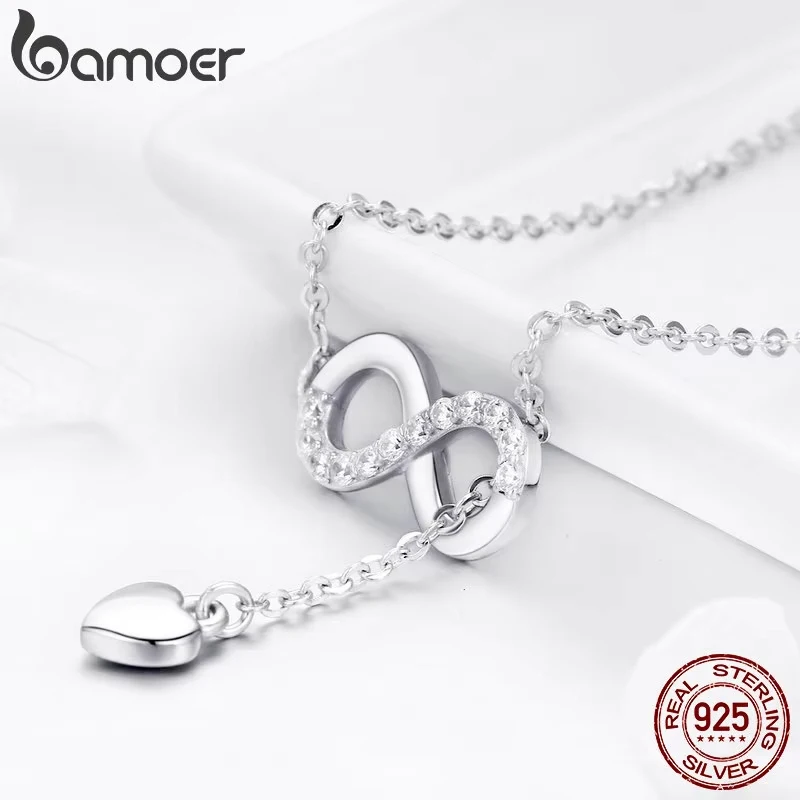 Infinity Necklace 925 Sterling Silver | 925 Sterling Silver