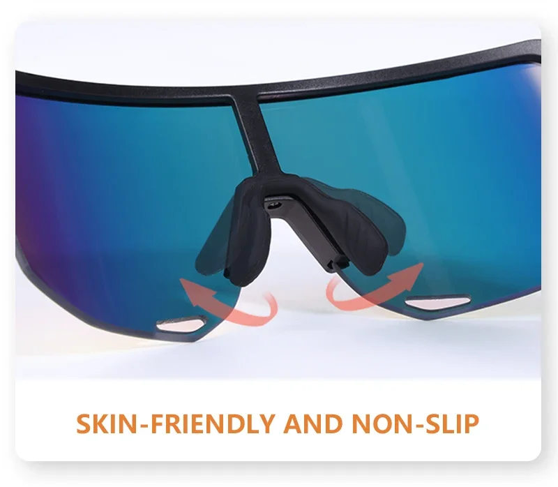 SCVCN Outdoor Kinder-Fahrradsonnenbrille Rennrad-Brille Teenager-Sportbrille UV400-Schutzbrille Mädchen MTB Camping-Brille – Detail 14