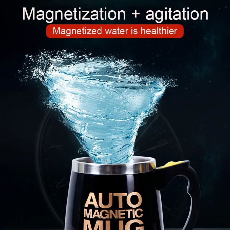 USB Rechargeable Automatic Self Stirring Magnetic Mug New Creative Electric  Smart Mixer Coffee Milk Mixing Cup Water Bottle