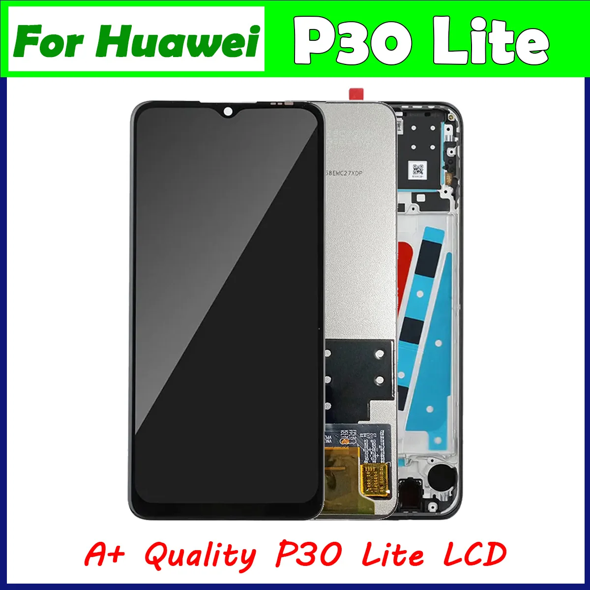 100% Test Lcd Per Huawei P30 Lite Display Lcd Touch Screen Per Huawei P30 Lite Lcd Screen Digitizer Assembly