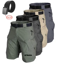 Strava – Shorts de vélo pour hommes, pantalons Cargo respirants et imperméables pour vtt, vélo, vêtements d'équipe, moto, été
