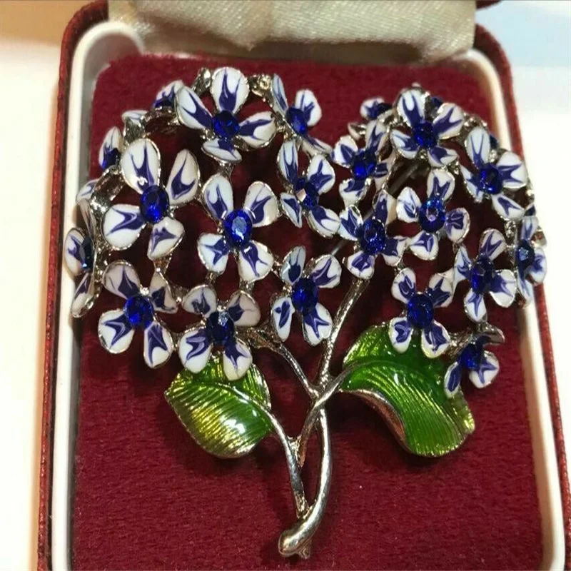 Kristall Modeschmuck-Broschen Aus Kristall