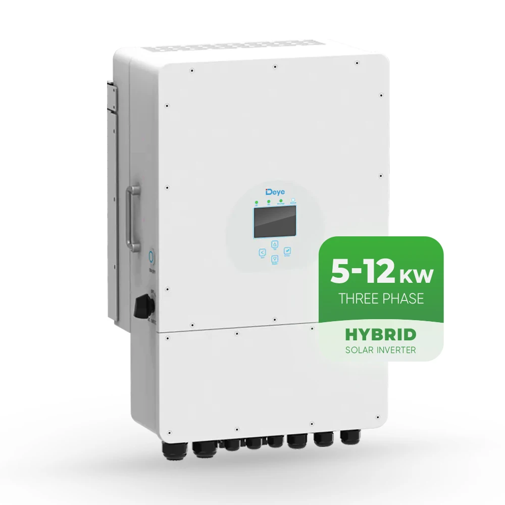 Per Deye Hybrid Solar Inverter Monofase 5Kw 10Kw 12Kw Sun-12K-Sg01Lp1-Eu