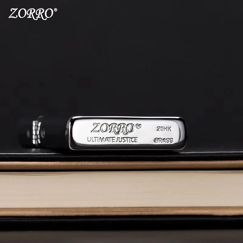 Classic Zorro Kerosene Retro Brass Lighter Men's Gifts