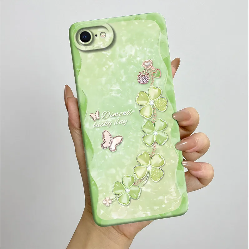 Aesthetic Soft Slim Silicone Phone Case with Full Bumper Protection