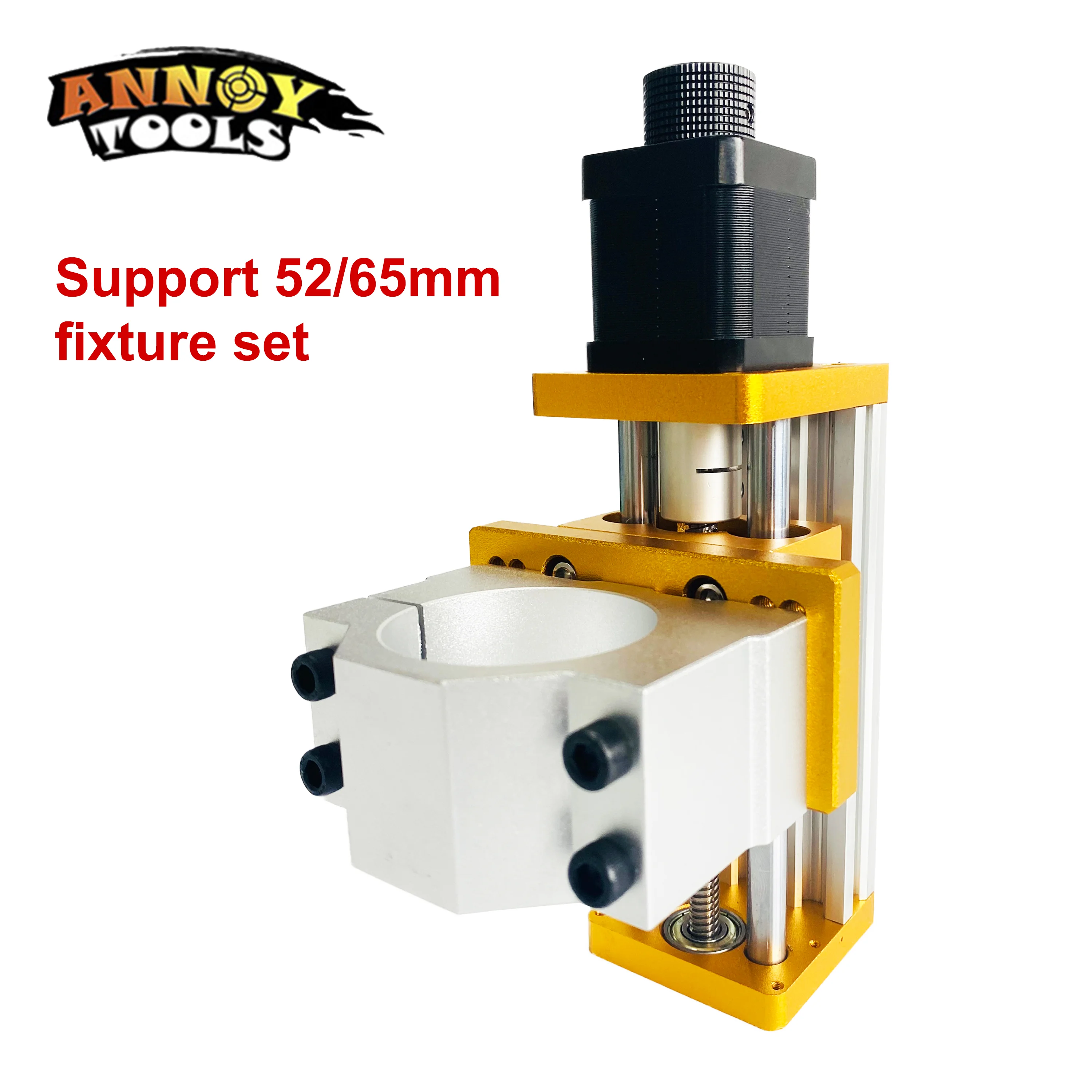 CNC Milling Machine Accessories Multi-function Metal Sliding Table for Zaxis adjustable height  Apply Nema17/23 42BYG/57 Stepper