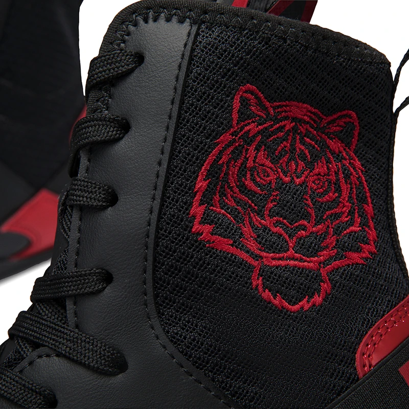 Spring New Wrestling Shoes Competition Wear-resistant Training Sports Shoes Free Fighting Men's and Women's Boxing