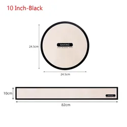 Silicone Nonstick Cake Baking Mat - High Temperature Resistant, Easy Release Liner (10 Inch)