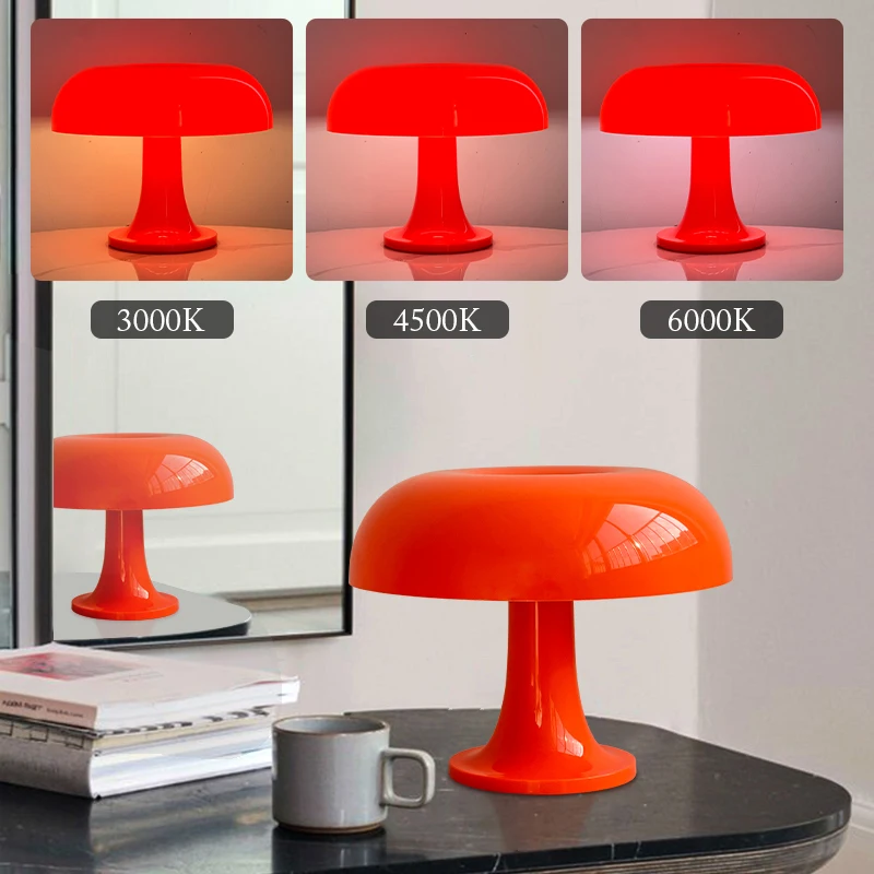 Modern Minimalist Mushroom Table Lamp 5