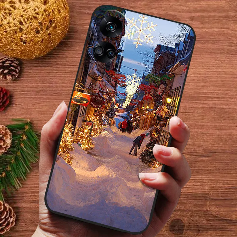 Festive Silicone Soft Case with Cute Bumper Design