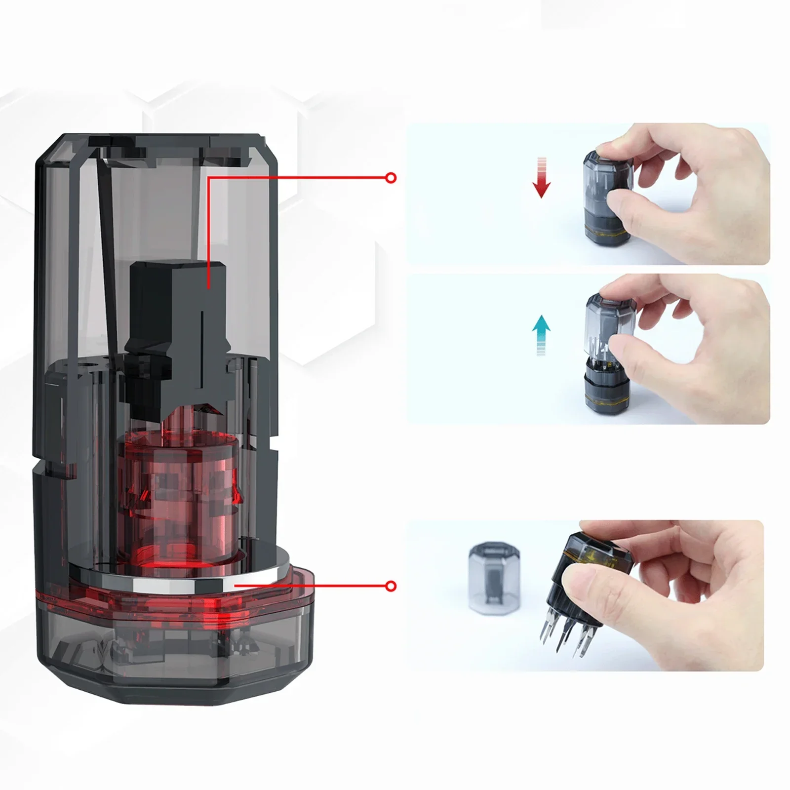 DSPIAE PT-PR PT-R DIY model Tool Storage Bin Tool Stand Cutting Bits Stprage Compartment