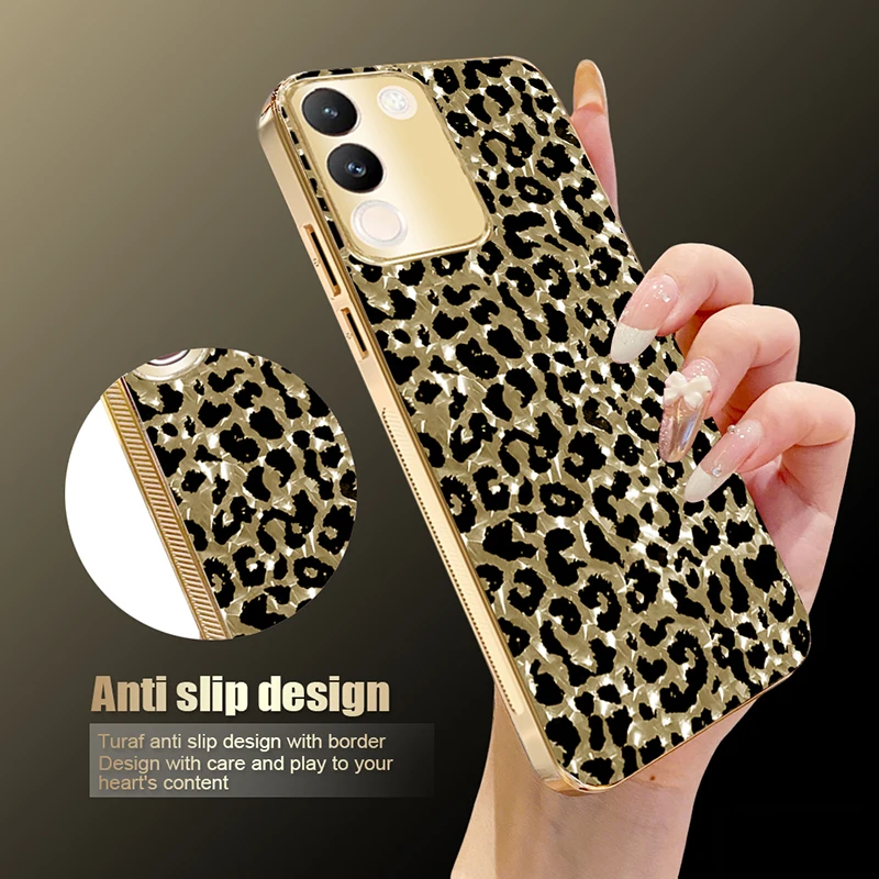 Leopard Print Fusion Advanced Phone Case - Cool Style & Anti-Drop Cover
