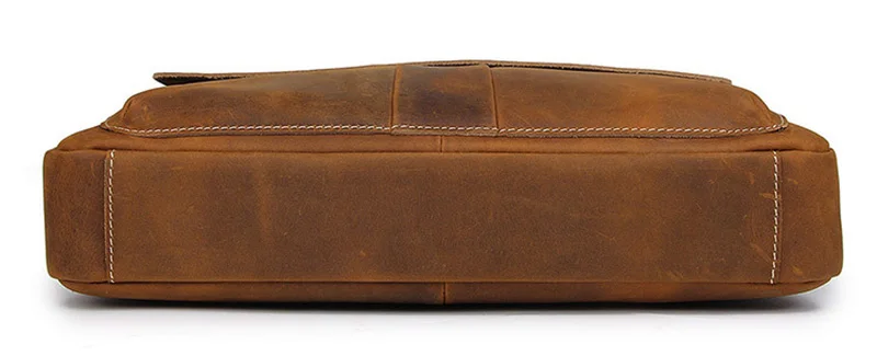 15.6″ Men’s Leather Laptop Briefcase For Work