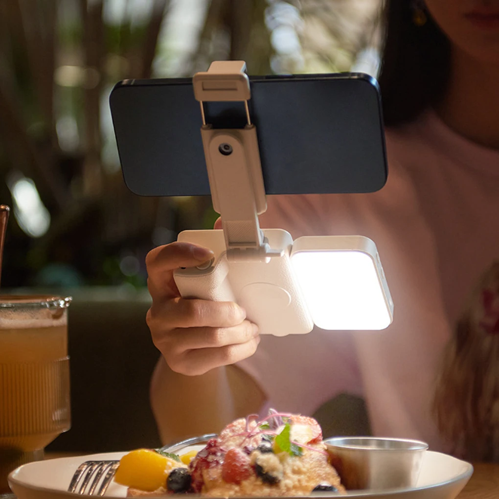 Portable Foldable Selfie Stick with 360° Rotating Phone Holder,Wireless Remote & One-Button Shooting for Vlogging/Live Streaming