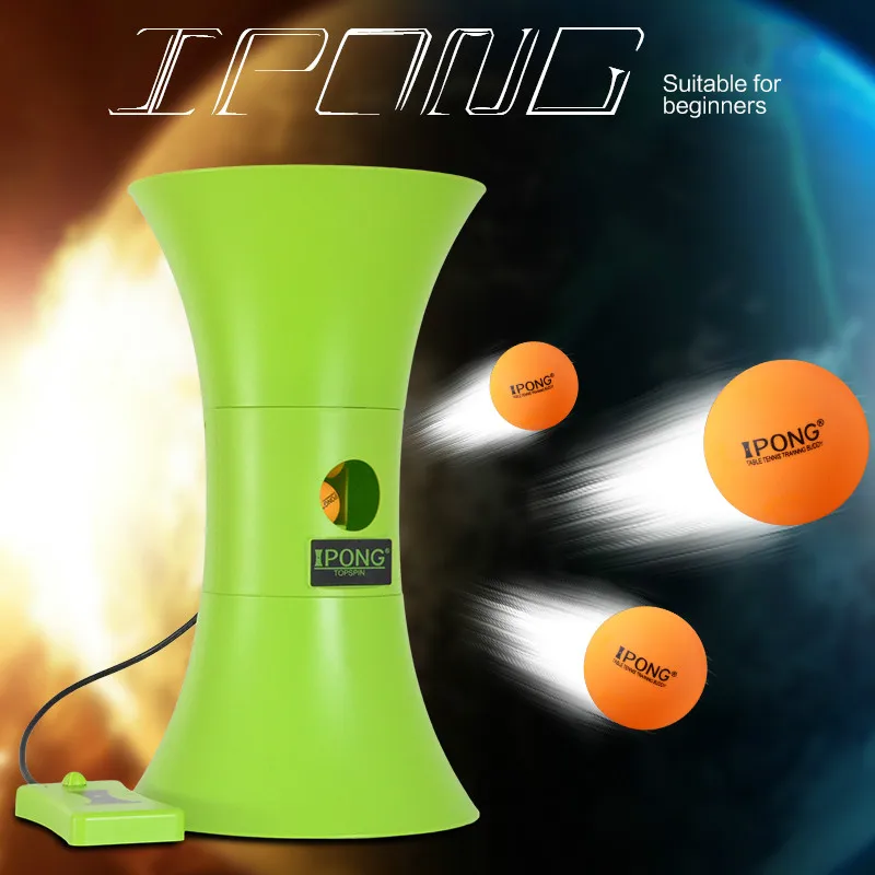 IpongTopspinTableTennisRobotForBeginnerTableTennisMachinePing