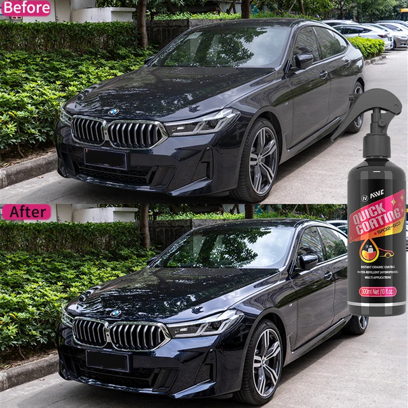 Car Quick Nano Coating Spray Auto Paint Polish Care Ceramic Sealing