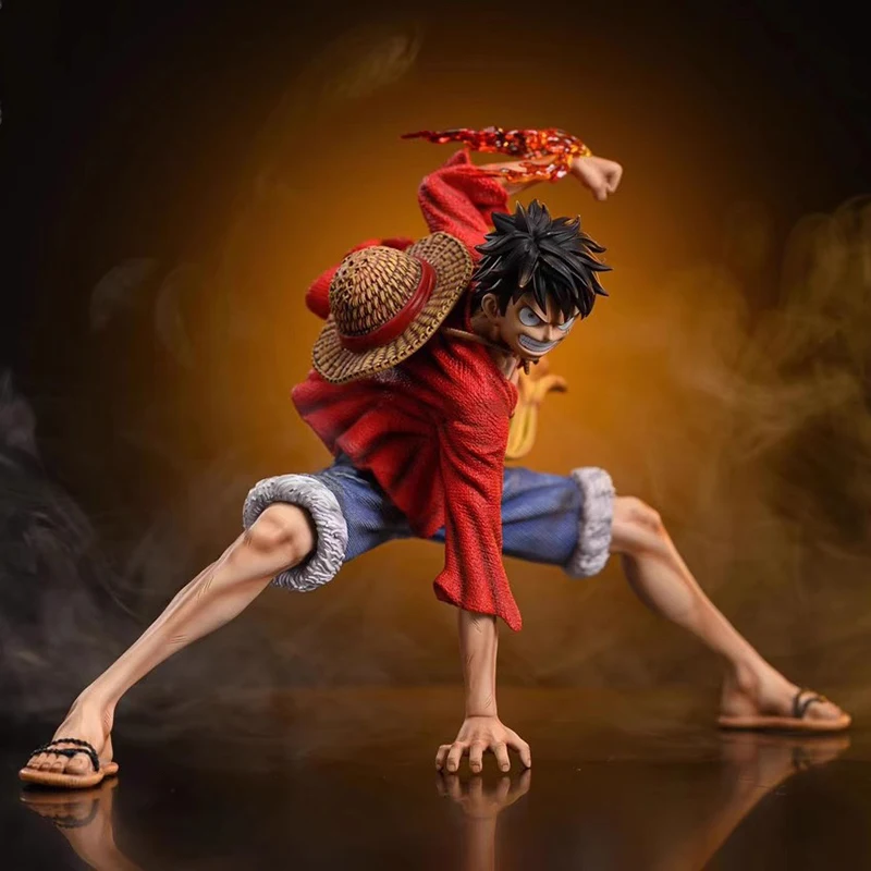 thumbnail image 1 of Figuras de Luffy de One Piece de 15 cm, figuras de acción de estilo de batalla de Monkey D. Luffy, colección de anime de PVC, juguetes, adornos de cumpleaños, regalos, 1 of 4