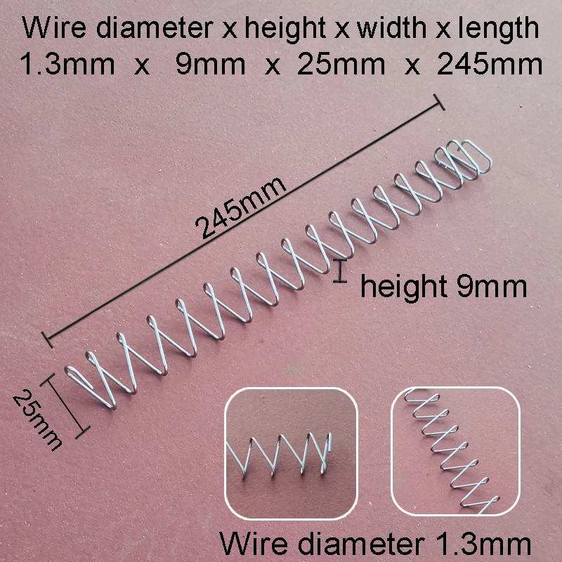 Extension Springs Manufacturer Rectangular Compression Spring Size
