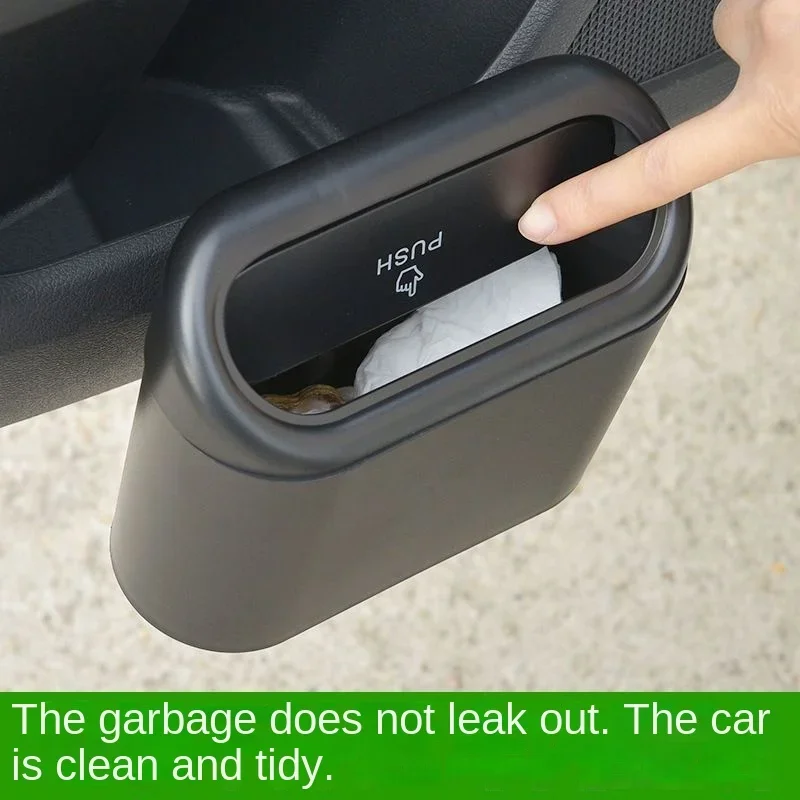 Car Trash Can Creative Cute Car Trailer Storage Bucket For Garbage Bags Supplies