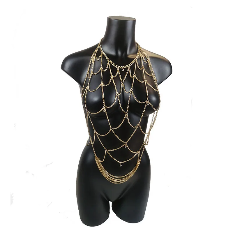 Jewelry Chain Costume Necklaces  Piercing Jewelry - Sexy Body Chain  Jewelry Women - Aliexpress