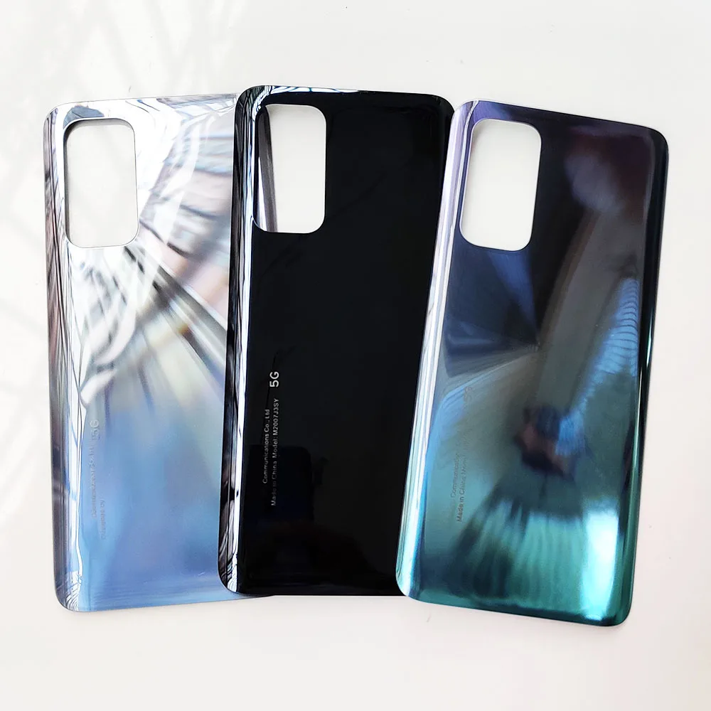 Задняя стеклянная крышка для Xiaomi Mi 10T Pro 5G, крышка аккумулятора, задний корпус, задняя крышка, запасные части Mi10T