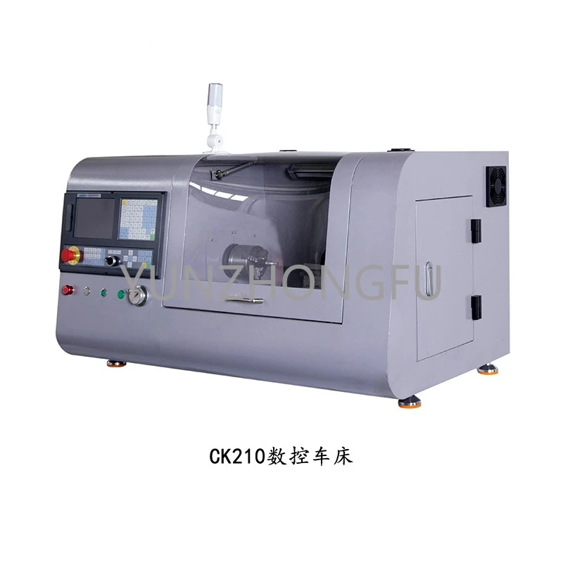 

Small CNC CK210 small lathe CNC lathe precision automatic machining fully automatic export lathe can be taught