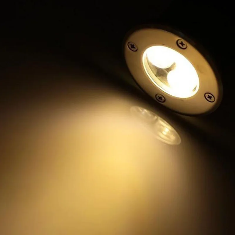 Waterproof Led Light Garden Underground Lamps 3W 5W 7W 9W IP67 Outdoor Buried Path Spot Recessed Ground Lighting AC85-265V DC12V 4