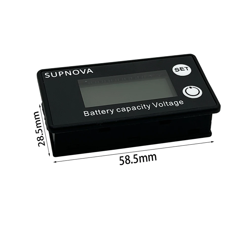 8-100V DC battery power meter detail image