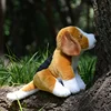 Realistic Beagle Dog High Fidelity Cute Plushie Harrier Dogs Plush Toys Lifelike Animals Simulation Stuffed Doll Kawai Toy Kids 1