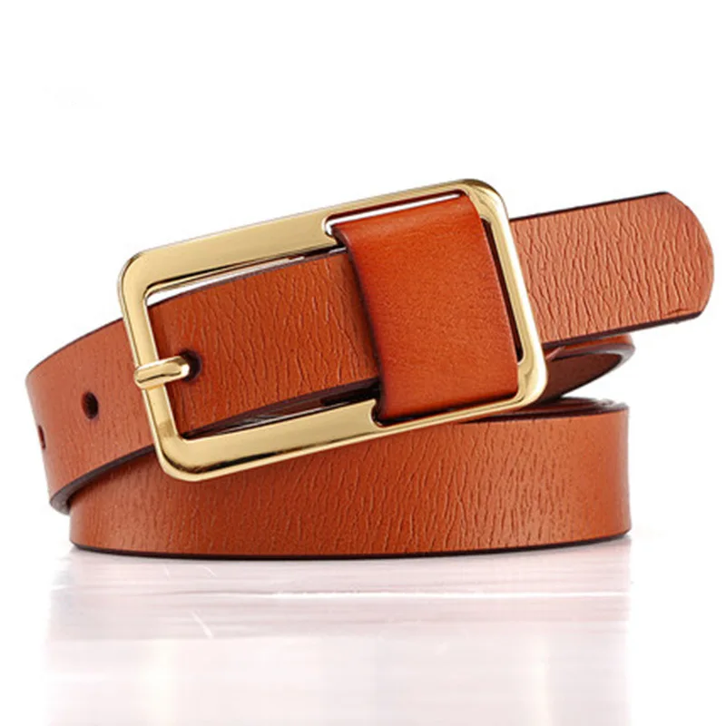Elegant Women's PU Leather Belt - 2.3cm Width Fashionable Waist Accessory