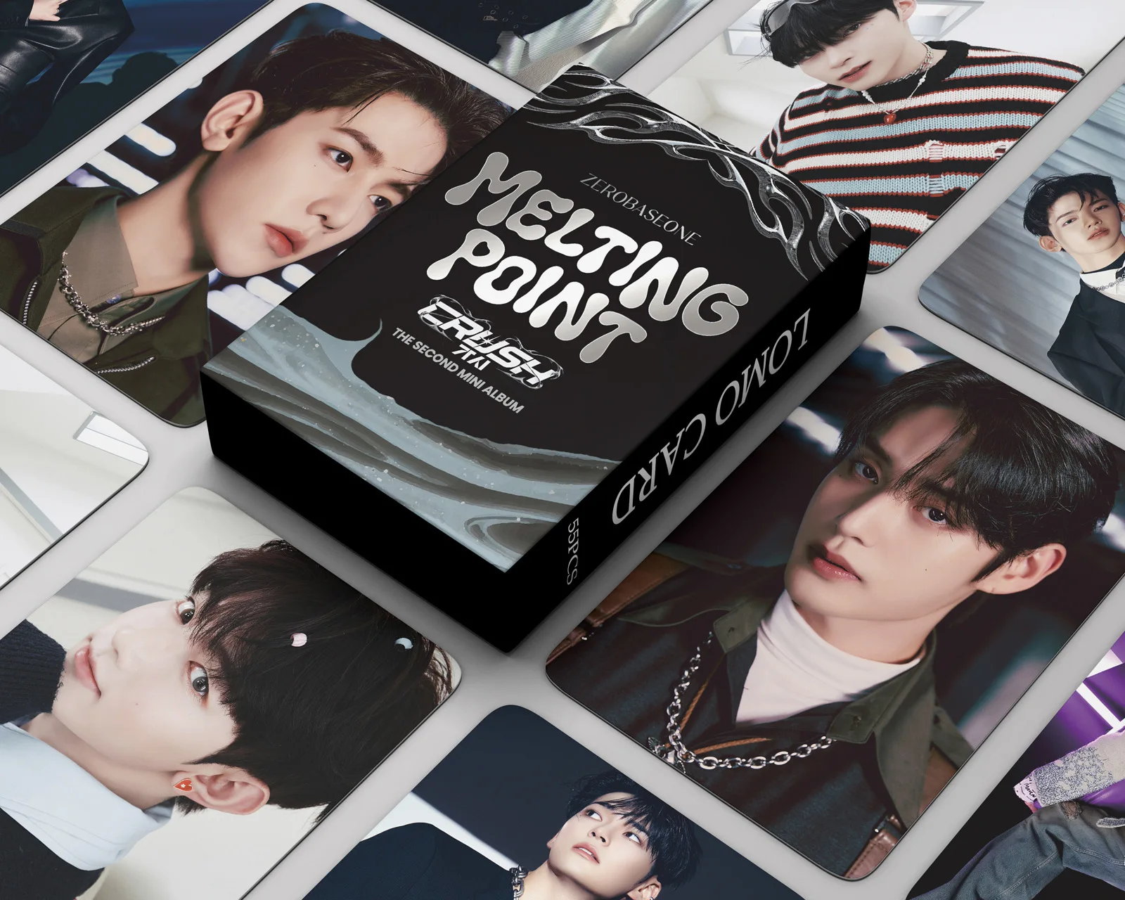 

55pcs/set Kpop ZEROBASEONE Photo album MELTING POINT Lomo Cards