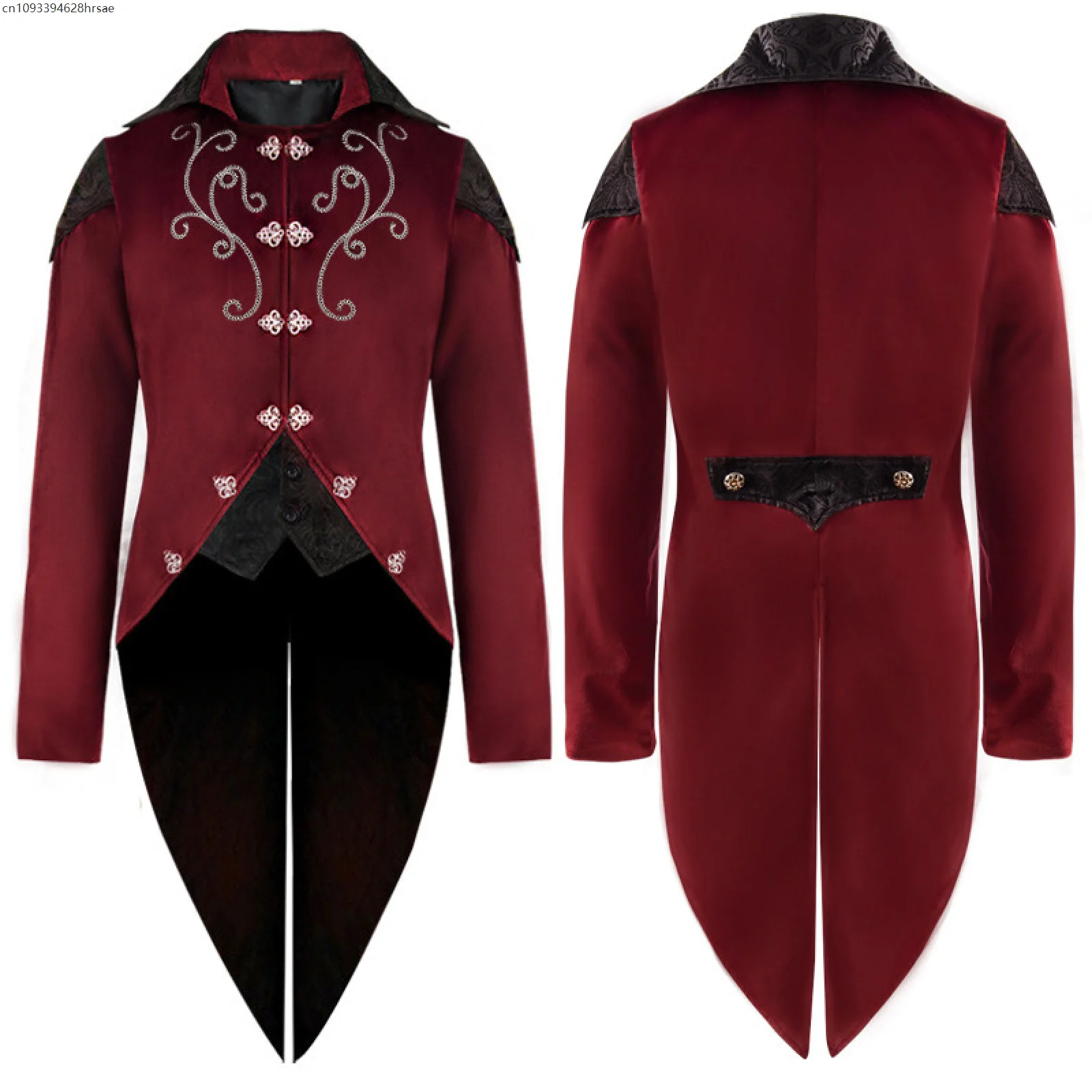 Veste noble victorienne pour hommes