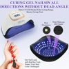 SUN X25 Max UV LED Nail Lamp For Fast Drying Gel Nail 81 LEDS Nail Dryer With Auto Sensor Professional Manicure Salon Tool 3