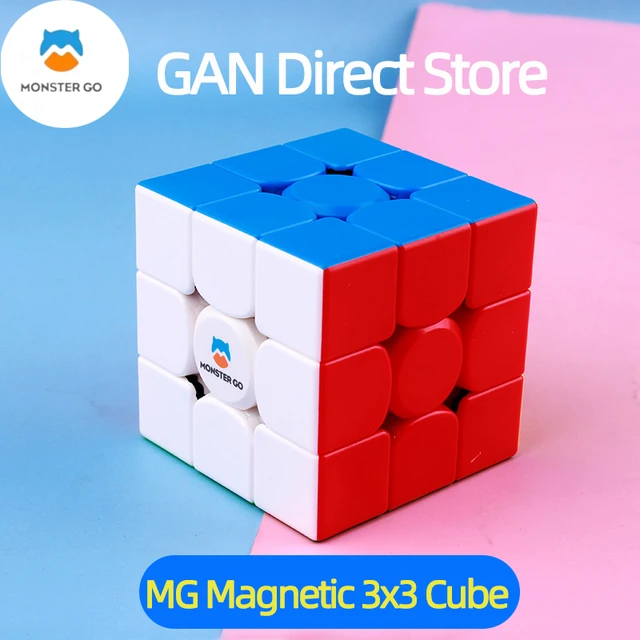 Cubo Magico 3x3x3 Gan Monster Go V2 Magnetico - Cubo Store - Sua