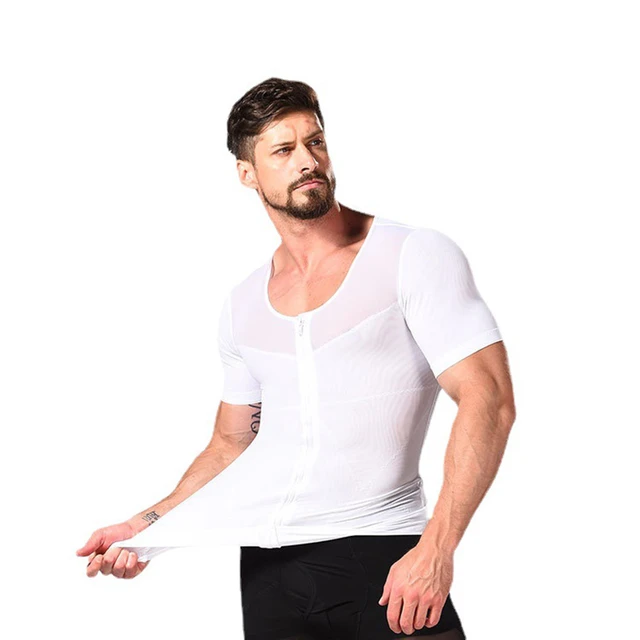 Men Body Shaper Gynecomastia Tops Compression Posture Corrector Undershirt  Belly Slimming Corrective Underwear - AliExpress