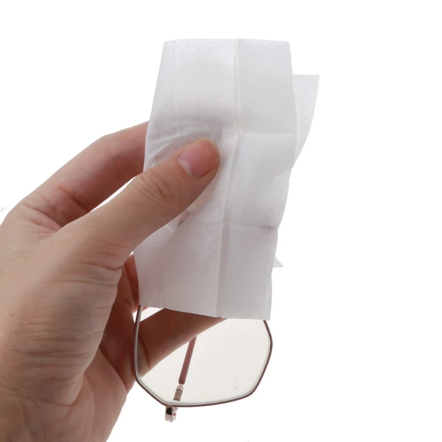 100pcs Disposable Anti-fog Glasses Wipes Non-alcohol Wipes Cleaning Lens  Wipes Mobile Phone Screen Lens Anti-fog Glasses Wipes - AliExpress