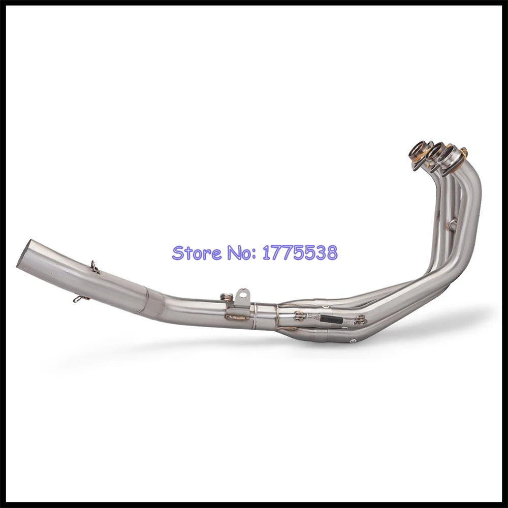 Motorcycle Exhaust For Yamaha MT09 MT09 SP FZ09 2021-2023 Full System Header Collector Front Pipe Escape Moto Muffler Can Pot - Image 3
