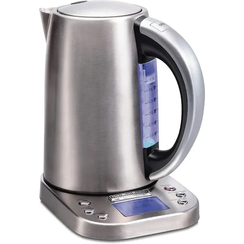 

Digital LCD Temperature Control Electric Tea Kettle, Water Boiler & Heater, 1.7 Liter