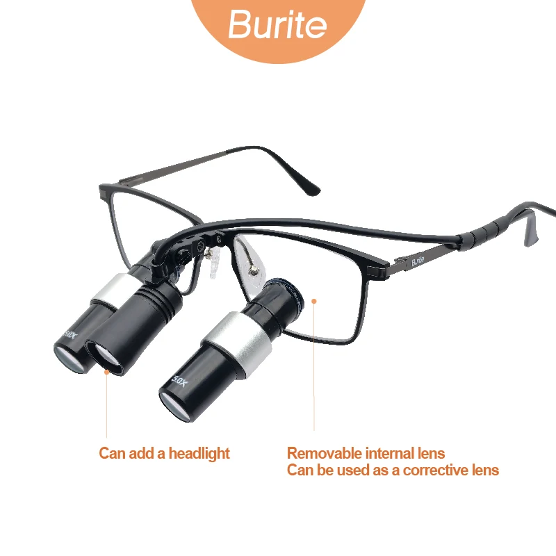 4.0X 6.0X TTL Surgery Medical Magnifying Glass Magnifier 28-60cm Long Working Helping Hand Soldering Solder Clamp HD Tools Loupe image 3