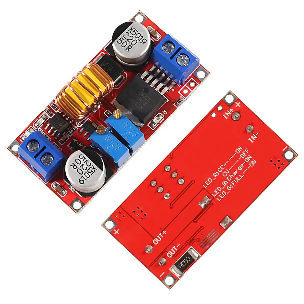 Voltage Converter Module 3pcs 5A DC-DC Adjustable Buck Converter XL4015 4-38V to 1.25-36V Step Down Power Supply Voltage Regulator Power Module