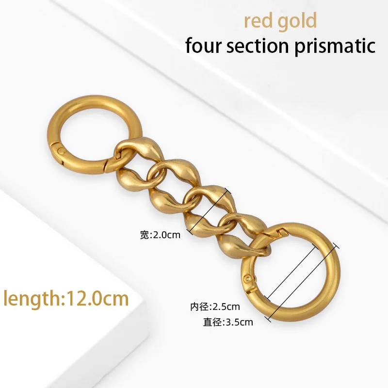 CHAIN STRAP EXTENDER, Stainless Steel Oval Chain Extender, Bag, Handbag,  Pochette Purse Strap Extender Silver, Gold 