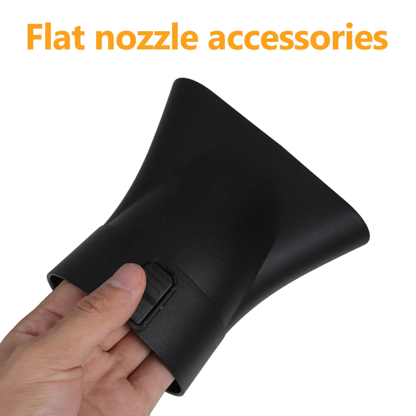 리프 블로워 부착물 플랫 노즐 팁 블로워 액세서리 강력한 공기 흐름 집중 드라이브웨이 자동차 건조 잔해물 제거 경량형