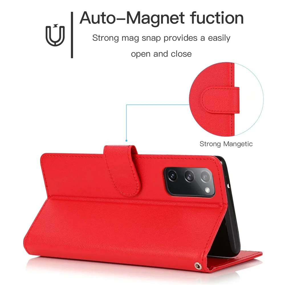 Leather Wallet Phone Case - Luxurious Design & Versatile Functionality