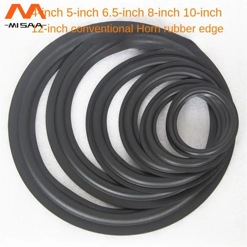 

Horn Rubber Edge Rubber High Elasticity Flexibility Anti-aging Simple To Use Audio Amplifier Module Ring Edge Rubber Edge