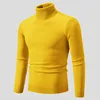 New Winter Turtleneck Thick Mens Sweaters Casual Turtle Neck Solid Color Quality Warm Slim Turtleneck Sweaters Pullover Men 1