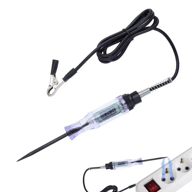 

3-48 V DC Car Truck Voltage Circuit Tester Digital Display Long Probe Pen Light Bulb Automobile Diagnostic Tools Auto Repair