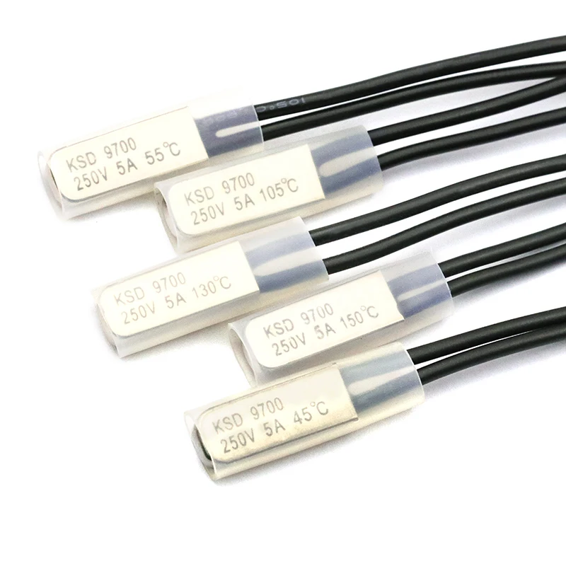 Termostato KSD9700 - Interruttore Termico NC/NO Da 15°C A 150°C - Protezione Motori E Batterie